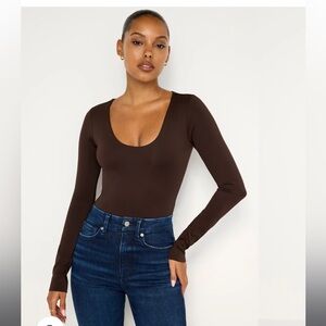 NWT Good American Scuba Scoop Bodysuit